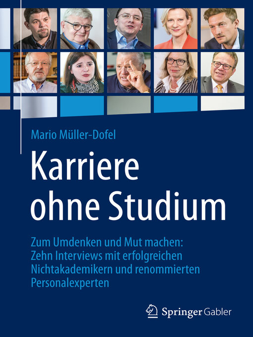 Title details for Karriere ohne Studium by Mario Müller-Dofel - Available